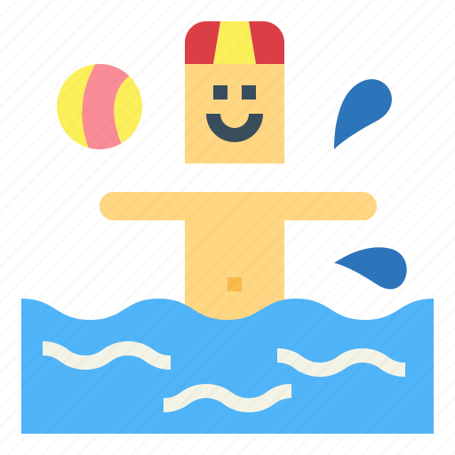 People, polo, sport, swimming, water icon - Download on Iconfinder