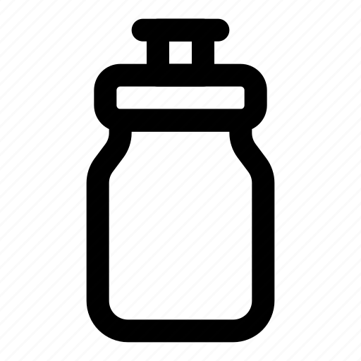 Water, bottle, reusable, sport, drinking, food icon - Download on Iconfinder
