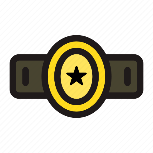 Belt, champion, sport, fight, competition, boxing, award icon - Download on Iconfinder