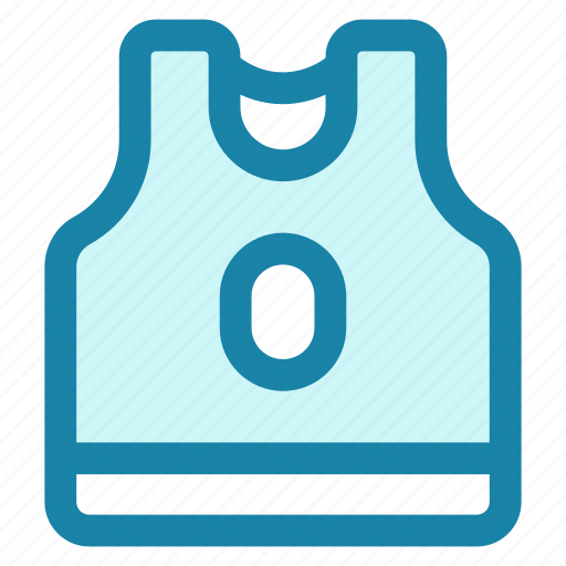 Basketball, jersey, basketball jersey, sport, clothes, fashion icon - Download on Iconfinder