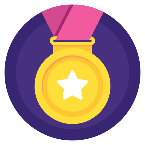 Award, badge, medal, prize, sport, win, winner sticker - Free download