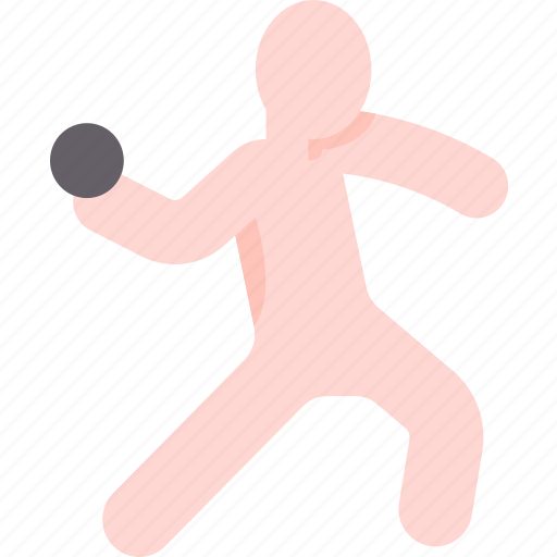 Handball, throw, ball, sport, competition icon - Download on Iconfinder