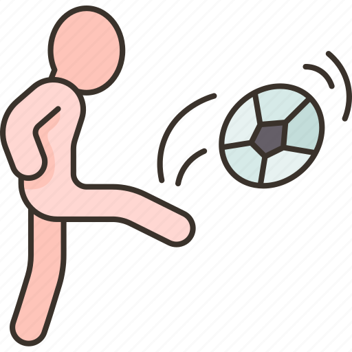 Football, soccer, ball, kick, player icon - Download on Iconfinder