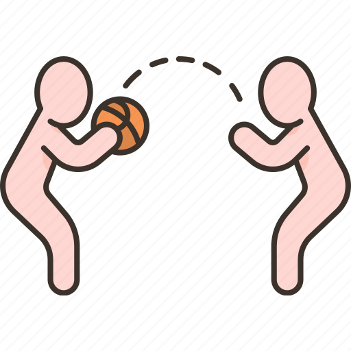 Passing, ball, hand, practice, activity icon - Download on Iconfinder