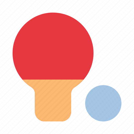 Ping, pong, racket, ball, sports, and, competition icon - Download on Iconfinder