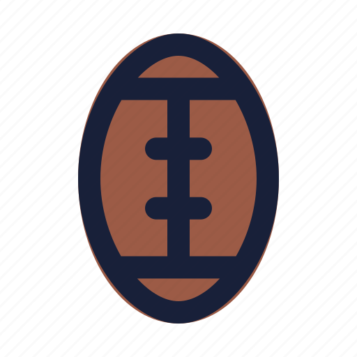 Rugby, american, football, sport, ball, sports, and icon - Download on Iconfinder