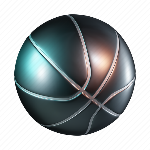 Basketball, ball, sport, game, equipment 3D illustration - Download on Iconfinder