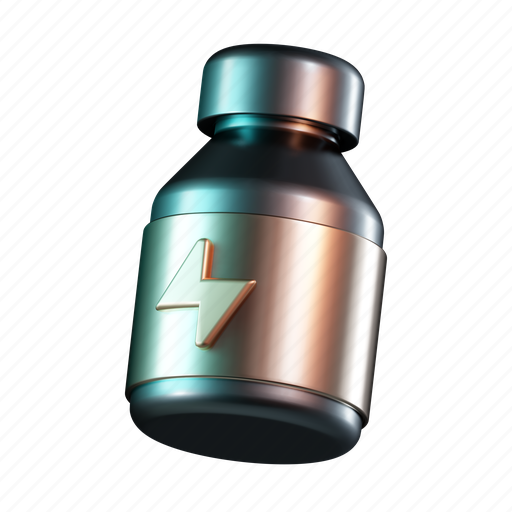 Protein, vial, supplement, bottle, vitamin 3D illustration - Download on Iconfinder