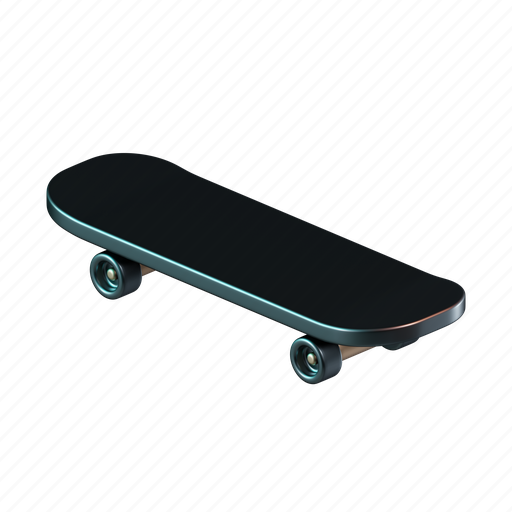 Skateboard, equipment, game, skateboarding 3D illustration - Download on Iconfinder