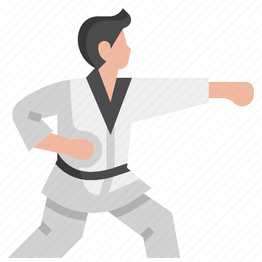 Karate, kimono, judo, martial, arts, sports icon - Download on Iconfinder