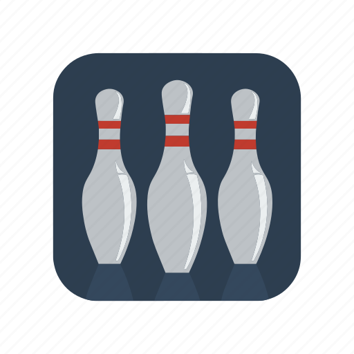 Bowling, competition, fun, game, pin, pins, sport icon - Download on Iconfinder