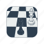 bishop, chess, knight, piece, set, white 
