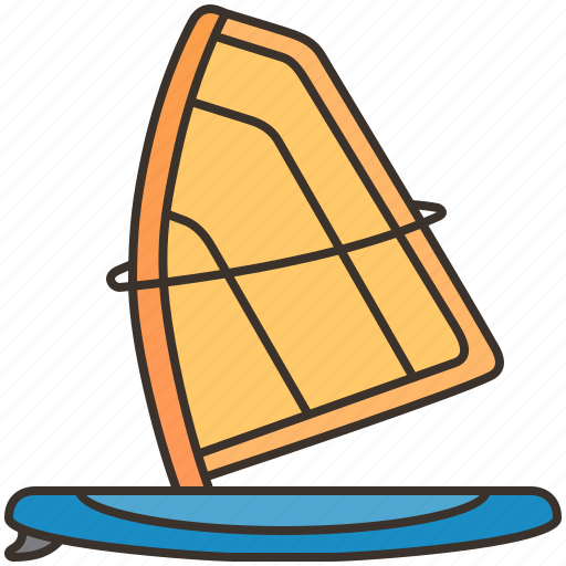 Activity, adventure, ocean, outdoor, windsurf icon - Download on Iconfinder