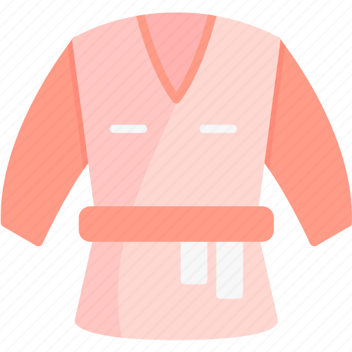 Kimono, gi, jiu, jitsu, judo, karate, martial icon - Download on Iconfinder