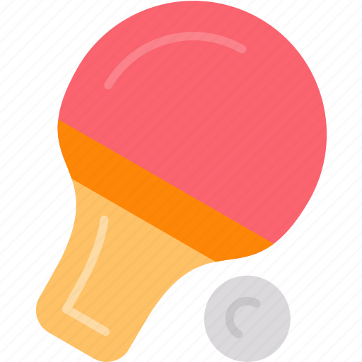 Ping, pong, and, ball, racket, table, tennis icon - Download on Iconfinder
