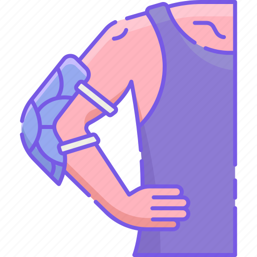 Elbow, pad, protection, rugby icon - Download on Iconfinder