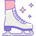 ice, skates, skating, shoes