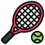 tennis, racket, sport, ball, equipment 