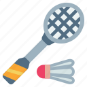badminton, sport, equipment, shuttlecoek