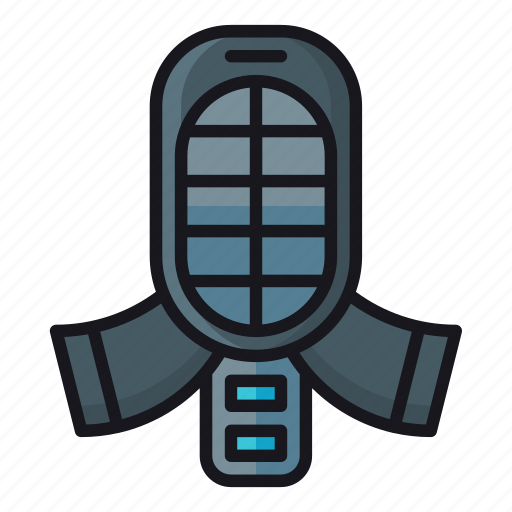 Kendo, mask, sport, equipment icon - Download on Iconfinder
