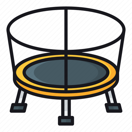 Trampoline, jumping, fun icon - Download on Iconfinder
