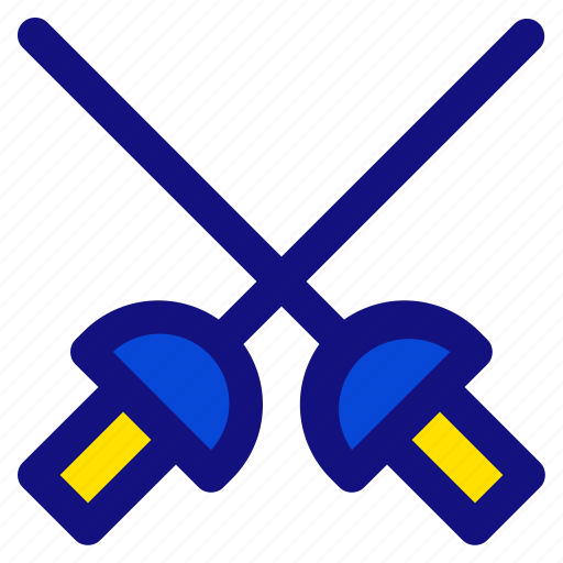 Blade, fencing, sword, weapon icon - Download on Iconfinder
