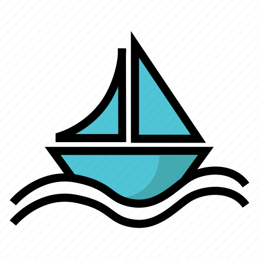 Boat, game, proa, sail, sport, play icon - Download on Iconfinder