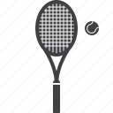 ball, racket, sport, tennis 