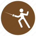 fencing, fight, game, play, sport, sword, tournament