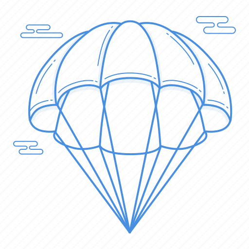 Parachute, parasail, sky dive, sport, equipment icon - Download on Iconfinder