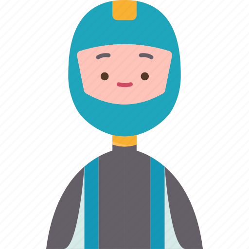 Parachuting, wingsuit, skydiving, jump, extreme icon - Download on Iconfinder