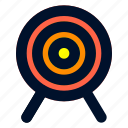 archery, bullseye, goal, sport, target