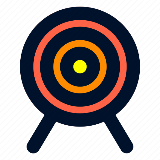 Archery, bullseye, goal, sport, target icon - Download on Iconfinder