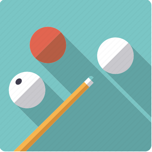 Ball, billiards, carambolage, queue, sports icon - Download on Iconfinder
