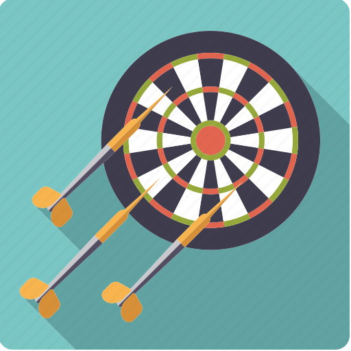 Arrow, bulls eye, dart, darts, pub sports, sports, target icon - Download on Iconfinder