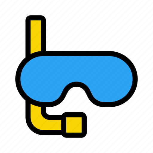 Glasses, pool, snorkel, sport, swimming icon - Download on Iconfinder