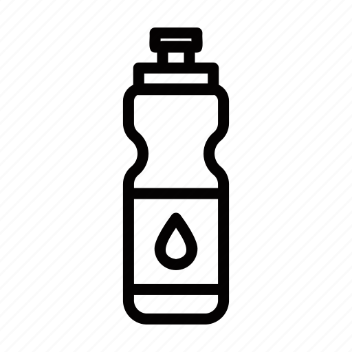 Sport, bottle, water, drink, hydration, equipment, gym icon - Download on Iconfinder