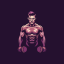 weightlifter, gym, fitness, dumbbells, bodybuilding 