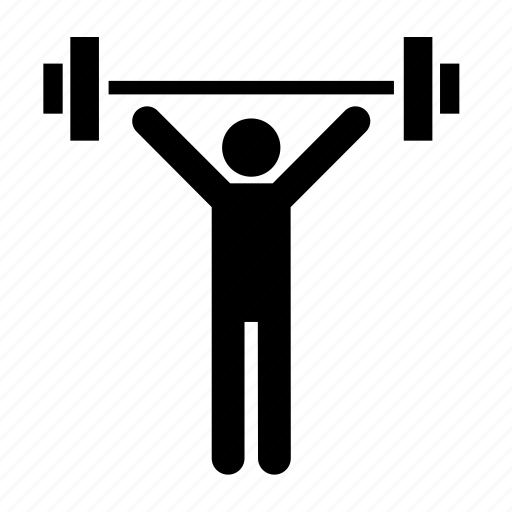 Sport, barbell, weight, weight lifting, weight-lifting, weightlifter, weightlifting icon - Download on Iconfinder
