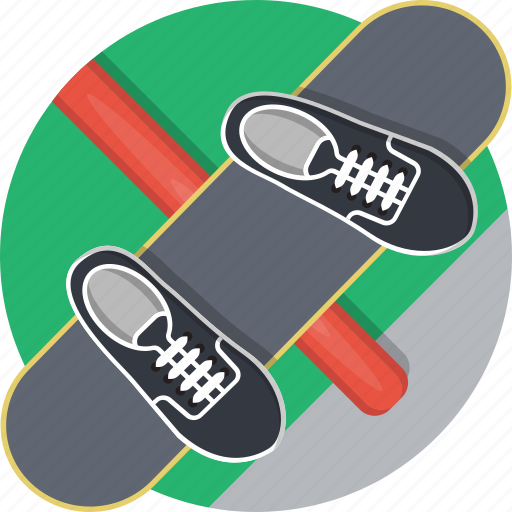 Board, extreme, shoes, skateboard, sports icon - Download on Iconfinder