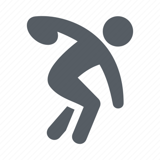 Athletics, discus, people, sport, throwing icon - Download on Iconfinder
