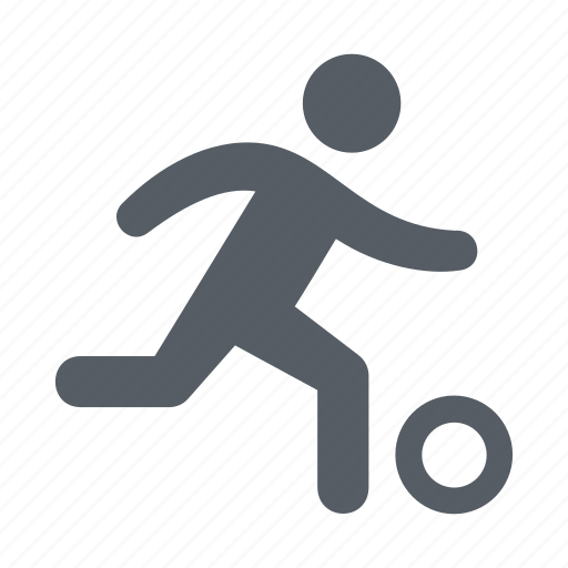Football, people, running, soccer, sport icon - Download on Iconfinder