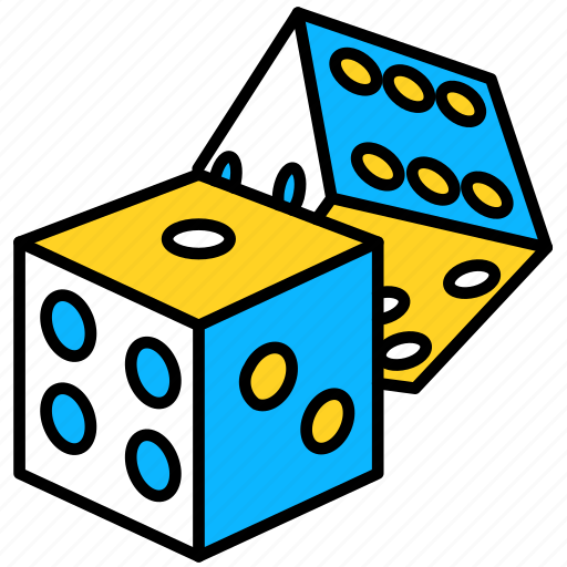 Dices, casino, gambling, game, play icon - Download on Iconfinder