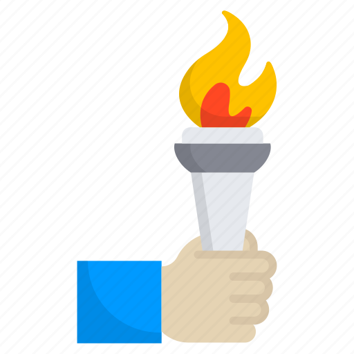 Event, flaming, torch, winner, ceremony icon - Download on Iconfinder