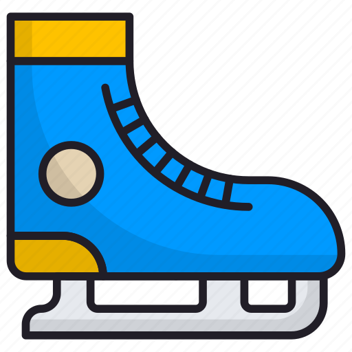 Boot, shoe, footwear, skating, retro icon - Download on Iconfinder