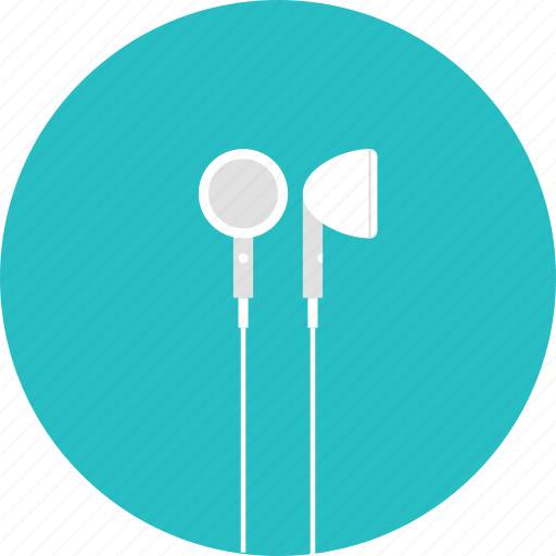 Apple, audio, earbuds, earphones, headphones, listen, music icon - Download on Iconfinder