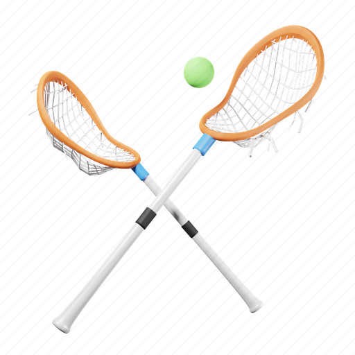 Lacrosse, sport, ball, game 3D illustration - Download on Iconfinder