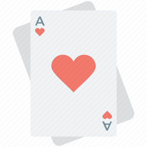 Ace of heart, casino, gambling, heart card, suit card icon - Download on Iconfinder