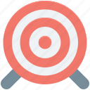 bullseye, dartboard, objective, sports, target