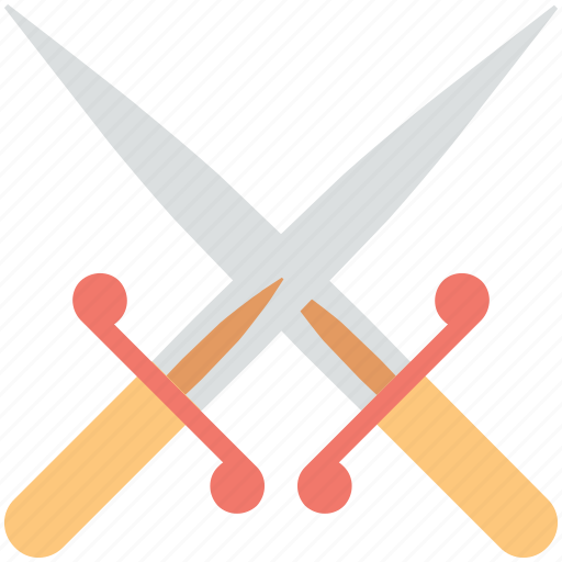 Fight, medieval, medieval swords, swords, two swords icon - Download on Iconfinder